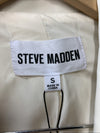 Steve Madden Women's Pristine Double-Breasted Isabella Blazer Size S Long Sleeve