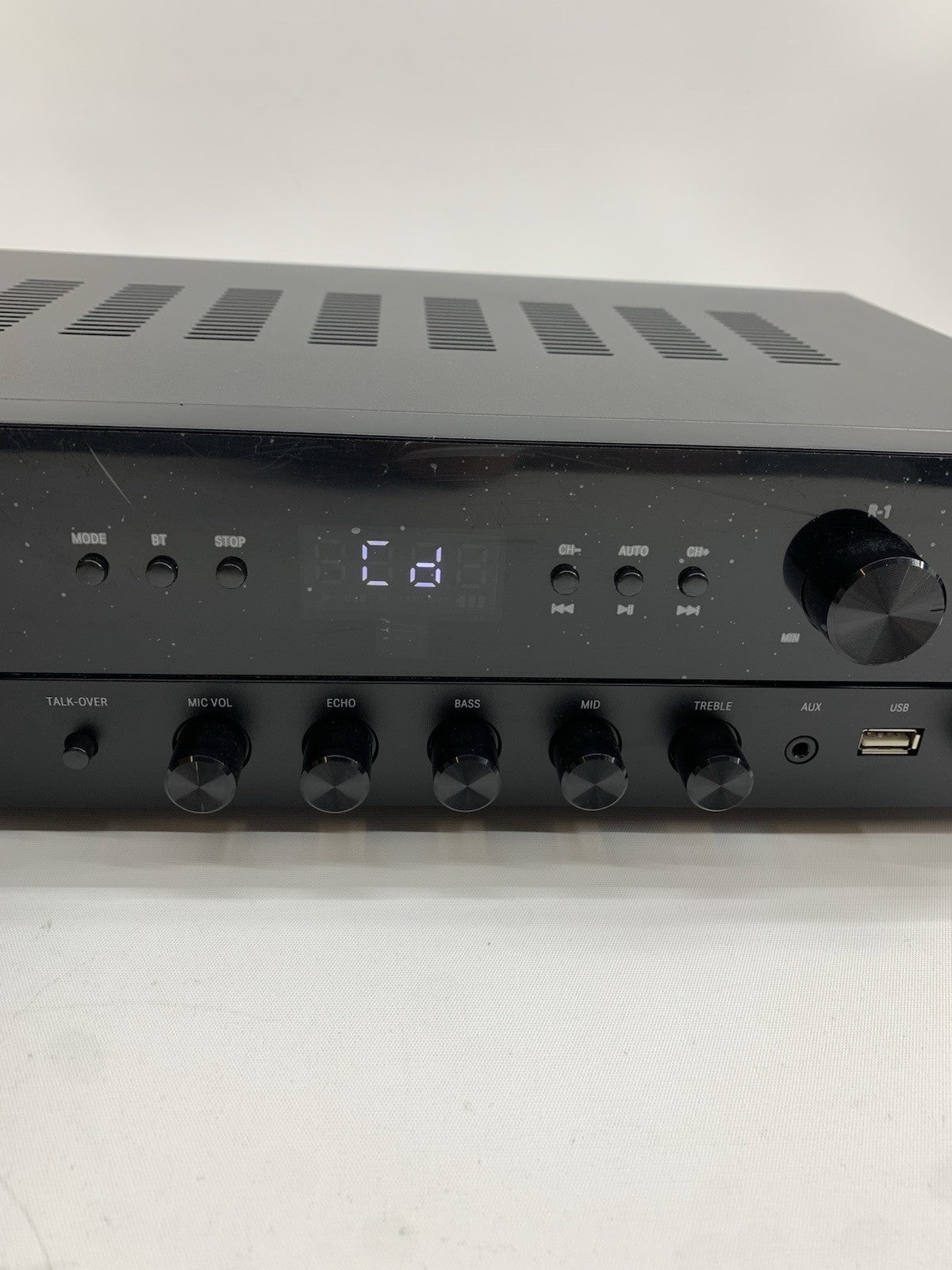 Donner MAMP5 600W Audio Power Amplifier Receiver 4 Channel Bluetooth HiFi Amp