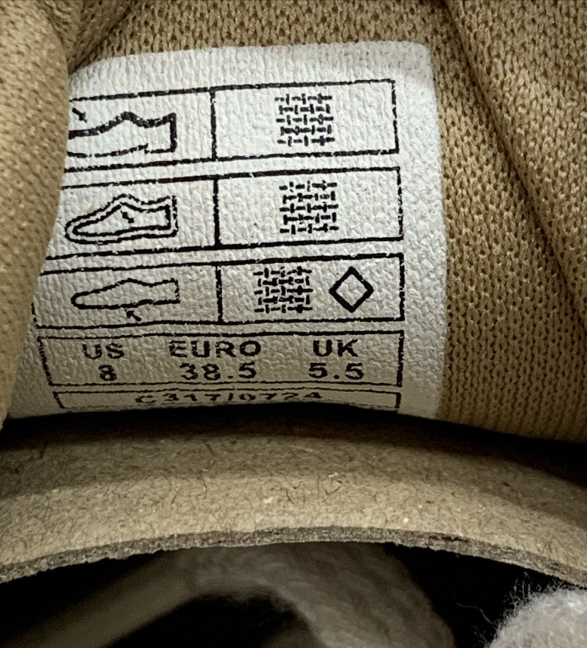 Rocket Dog Women Cheery Sneaker Barstow Cotton Tan Size 8M Lace-up Shoe Casual