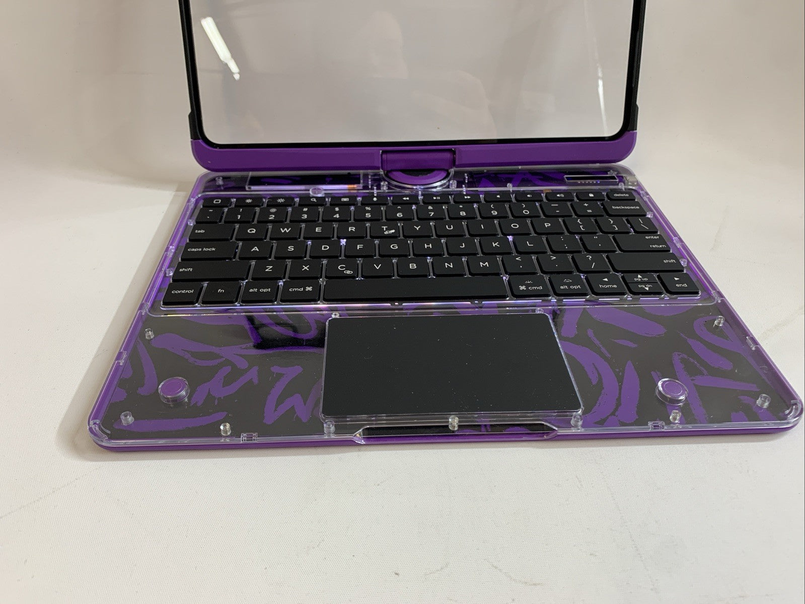 Transparent Case Magic Keyboard 360 Rotation with iPad Air 13-in/iPad Pro 12.9in