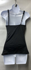 Amazon Essentials Tankini Swim Top Swimsuit Swimwear Costume Size S Black UPF50+