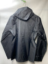Eddie Bauer Women's Cloud Cap Rain Jacket with Hood Size S Black Long Sleeve