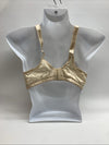 Bali Bra Womens 36C Beige Wireless Classic Support DF3372 Cool Comfort Fabric