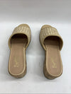 Seychelles Women's One of a Kind Platform Mule Sandal Natural Size 8 Open Toe