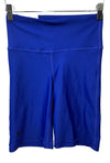 Under Armour Women's Heatgear Bike Shorts Size XS Blue Compression High Rise