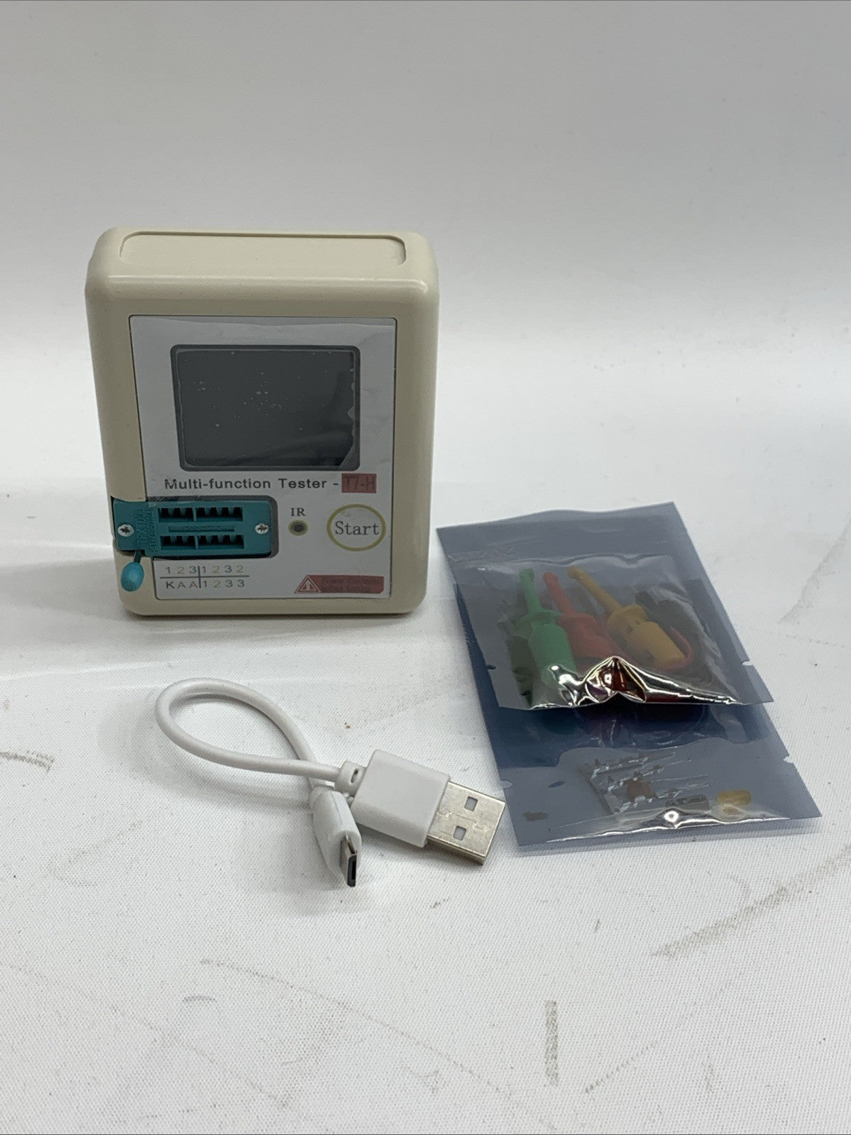 Farb-Bildschirmtester Transistor Tester TFT-Transistor Tester Grafikdisplay P6I1