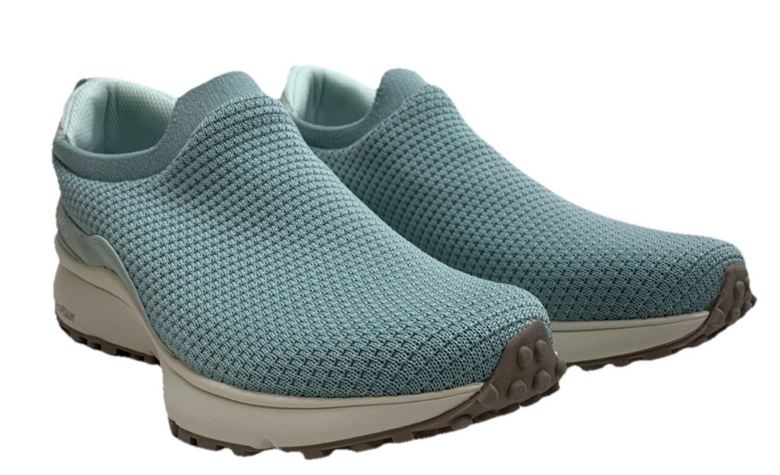 Ryka Washable Stretch Knit Slip-Ons Jumpstart Terra Shoes Ether Blue 10W Sneaker