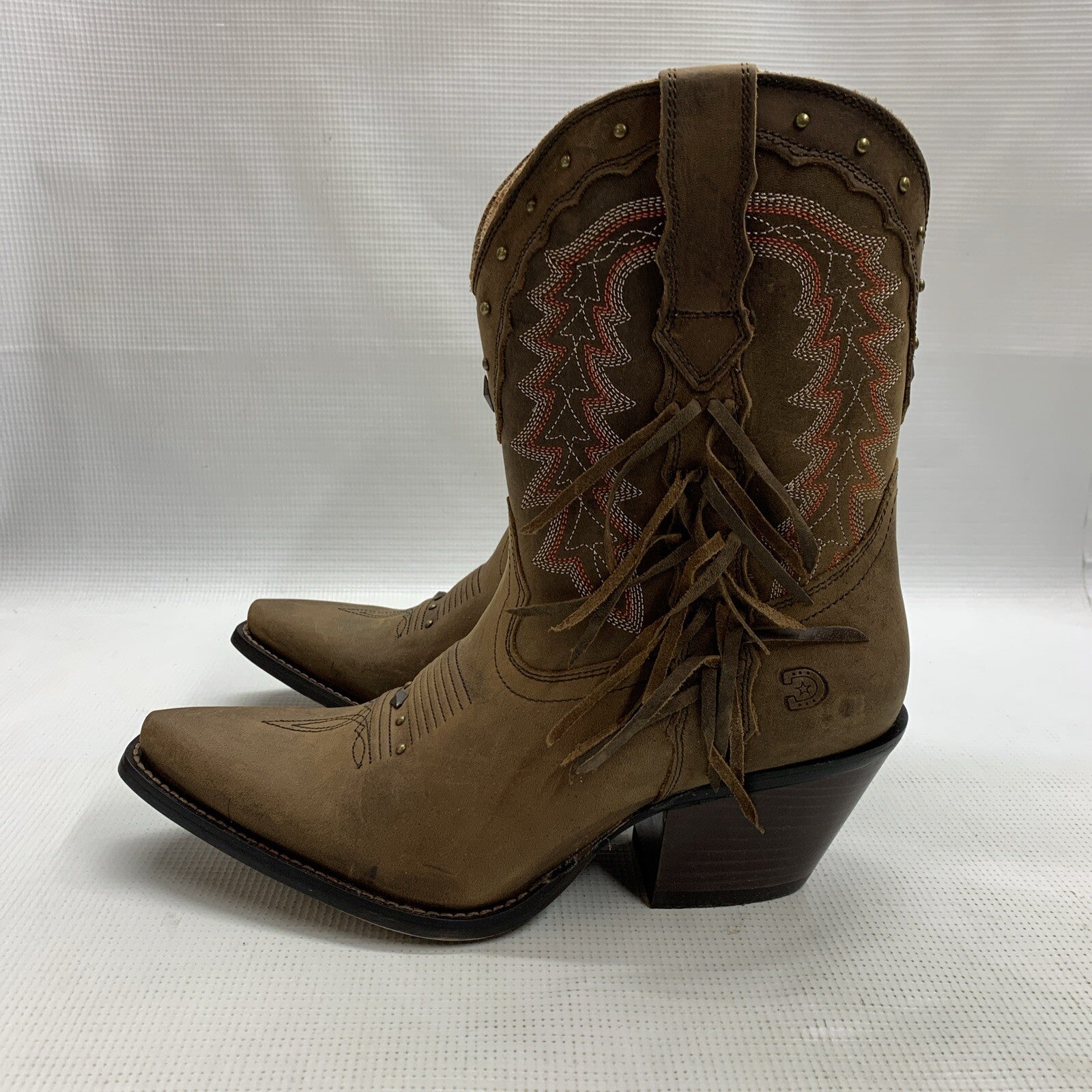 Crush™ by Durango® Women's Roasted Pecan Bootie Western Boot Size 8.5 Mid-Calf