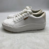 Dr. Scholls Time Off Shoes Womens Size 9W White Lace Up Low Top Sneaker Low-top
