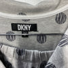 DKNY Long Sleeve Notch Shorty Sleeping PJ Set Gray Size medium with Pockets
