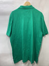 Nautica Men's Classic Fit Rugby Chest-Stripe Polo XL Collared Green Short Sleeve
