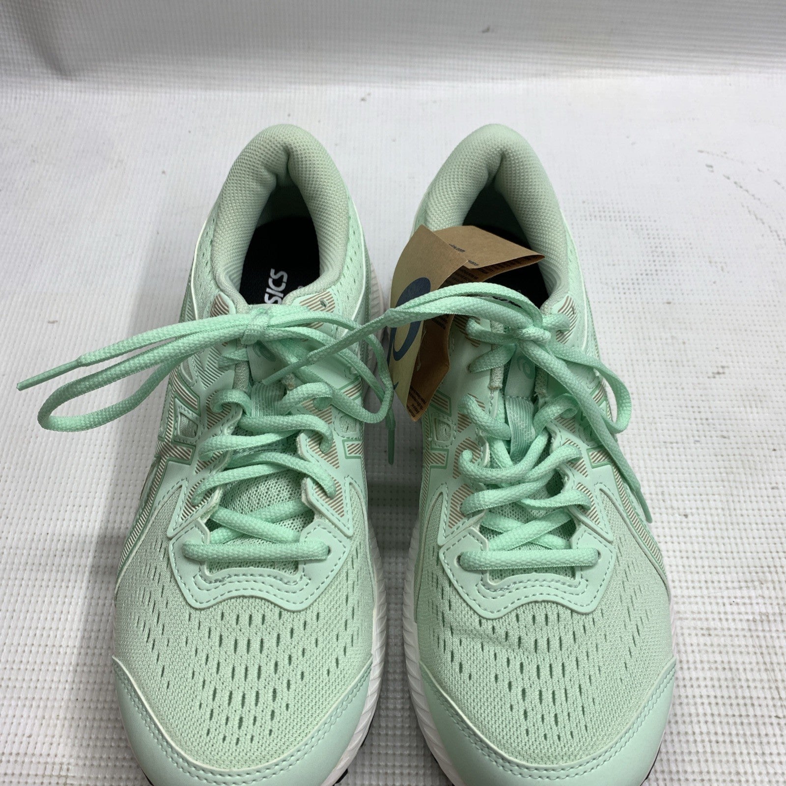 Asics Gel Contend 8 Mint Green Running Shoes Sneaker Sz 9 Women 1012B319 Lace-up