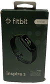 Fitbit Inspire 3 Heart Rate Monitor Health & Fitness Tracker Sleep Tracking Blk