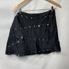Nasty Gal Ring Studded Underwire Beach Three- piece Bikini Set Black Size 6