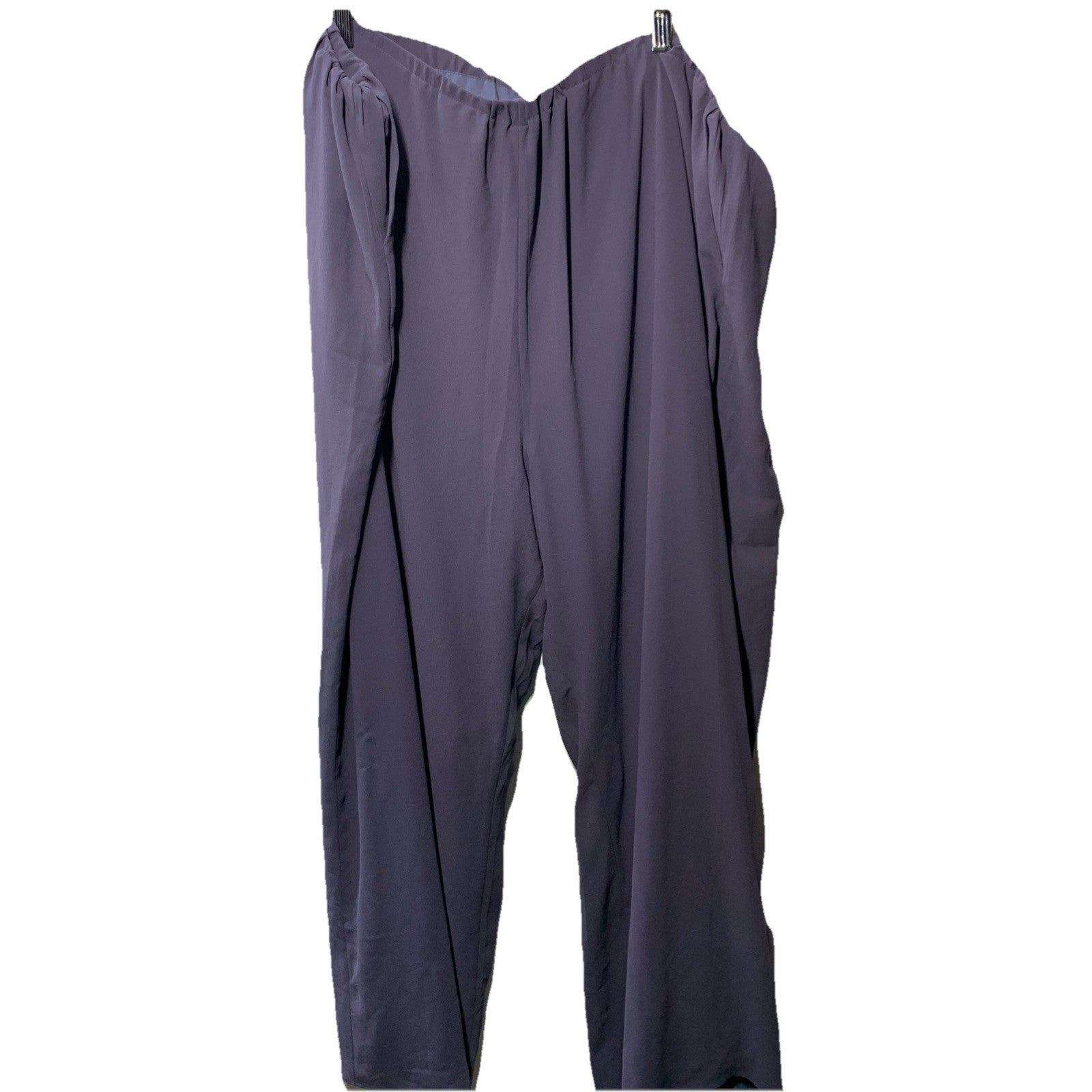 Hanna Nikole Plus Size Pant Suit 2 Piece Chiffon Set Ruffle Layers Size 24W