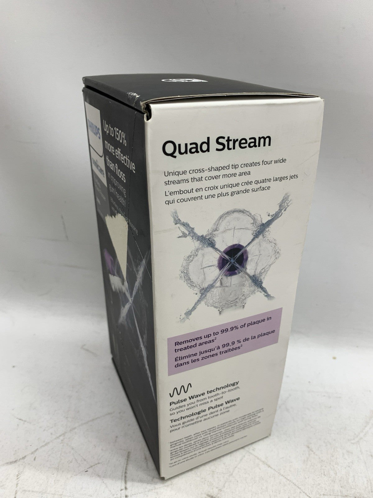 Philips Sonicare Cordless Power Flosser 3000 HX3826/23 Oral Irrigator Quad Strea