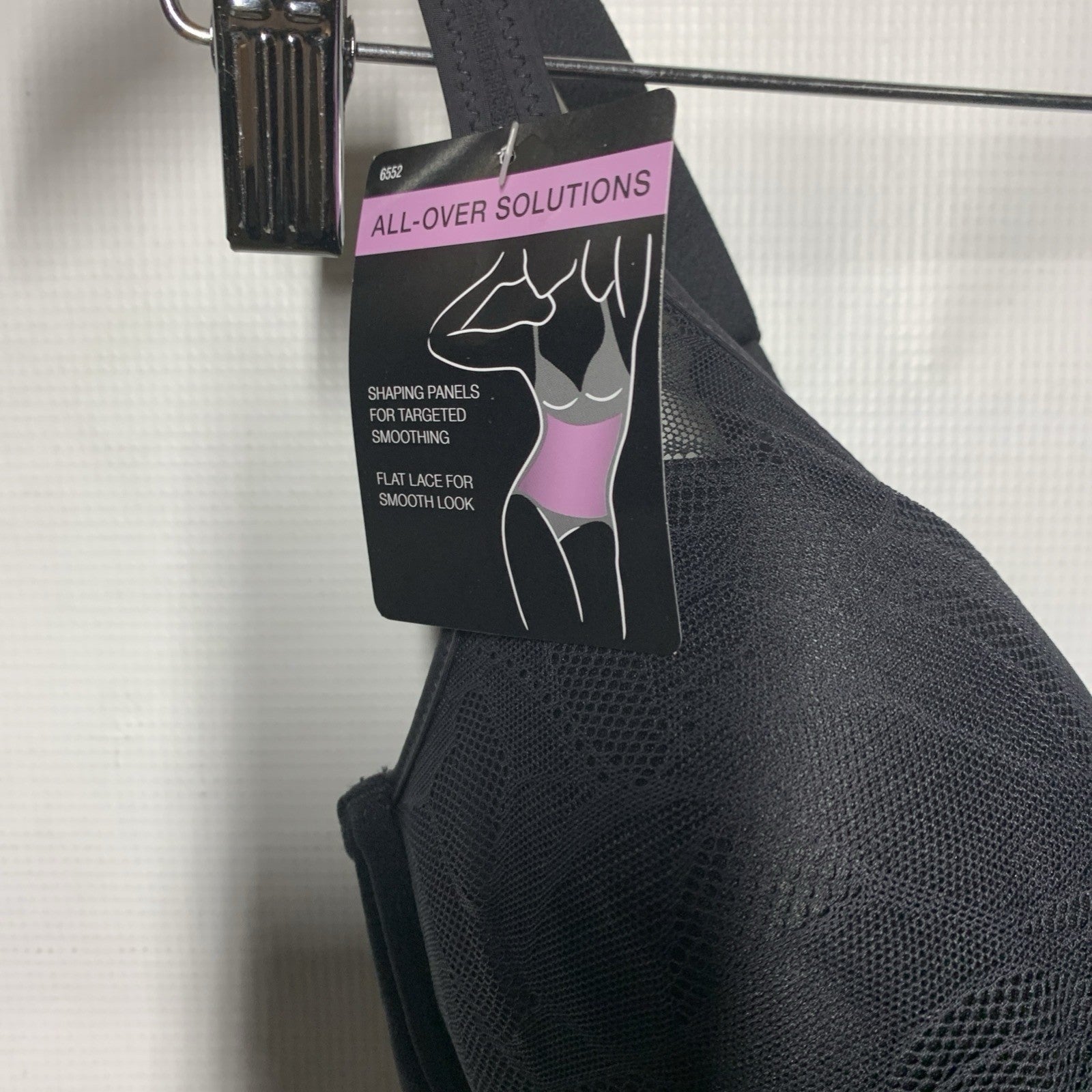 Bali womens Ultra Light Briefer Fajas DF6552 Shapewear Bodysuit, Black Size 36B