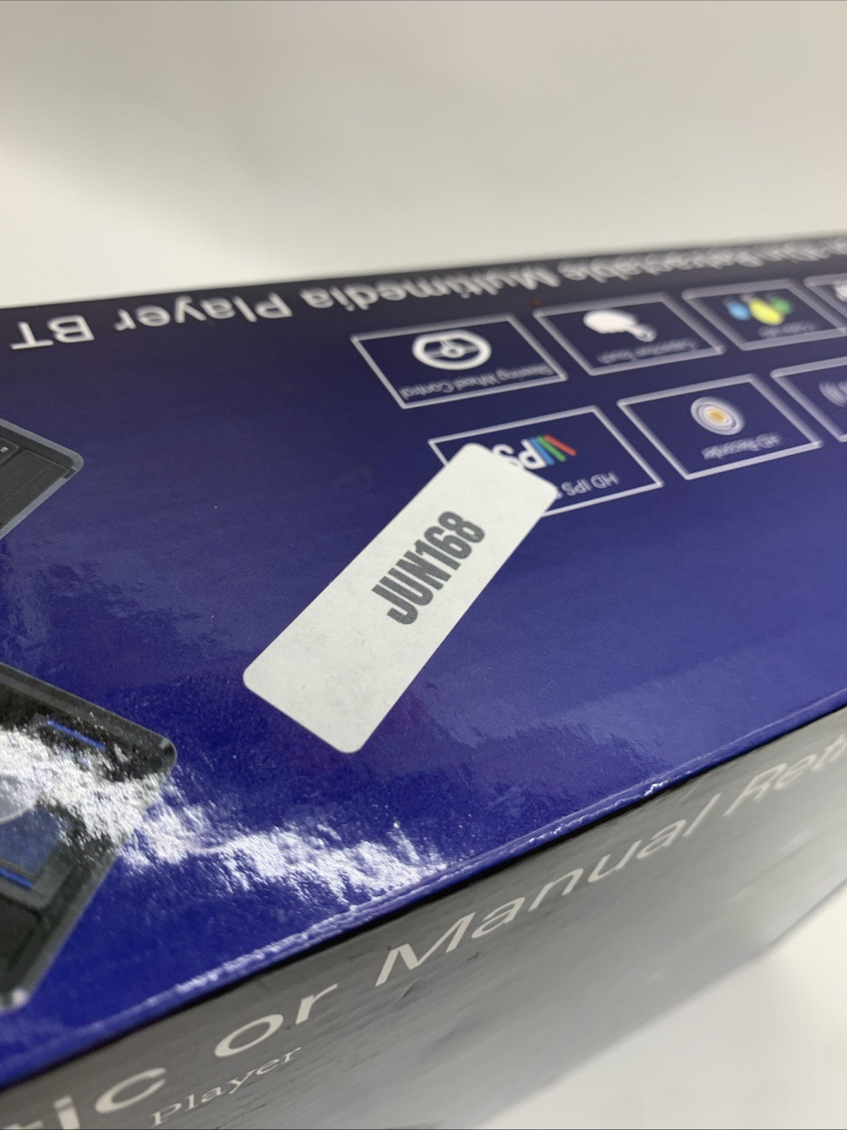 Single 1Din Car Stereo Radio Touch Screen Bluetooth Flip out Carplay Android GAA