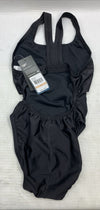 Speedo Women's ProLT Super Pro One Piece Swimsuit Solid Black Size 28 Swimwear