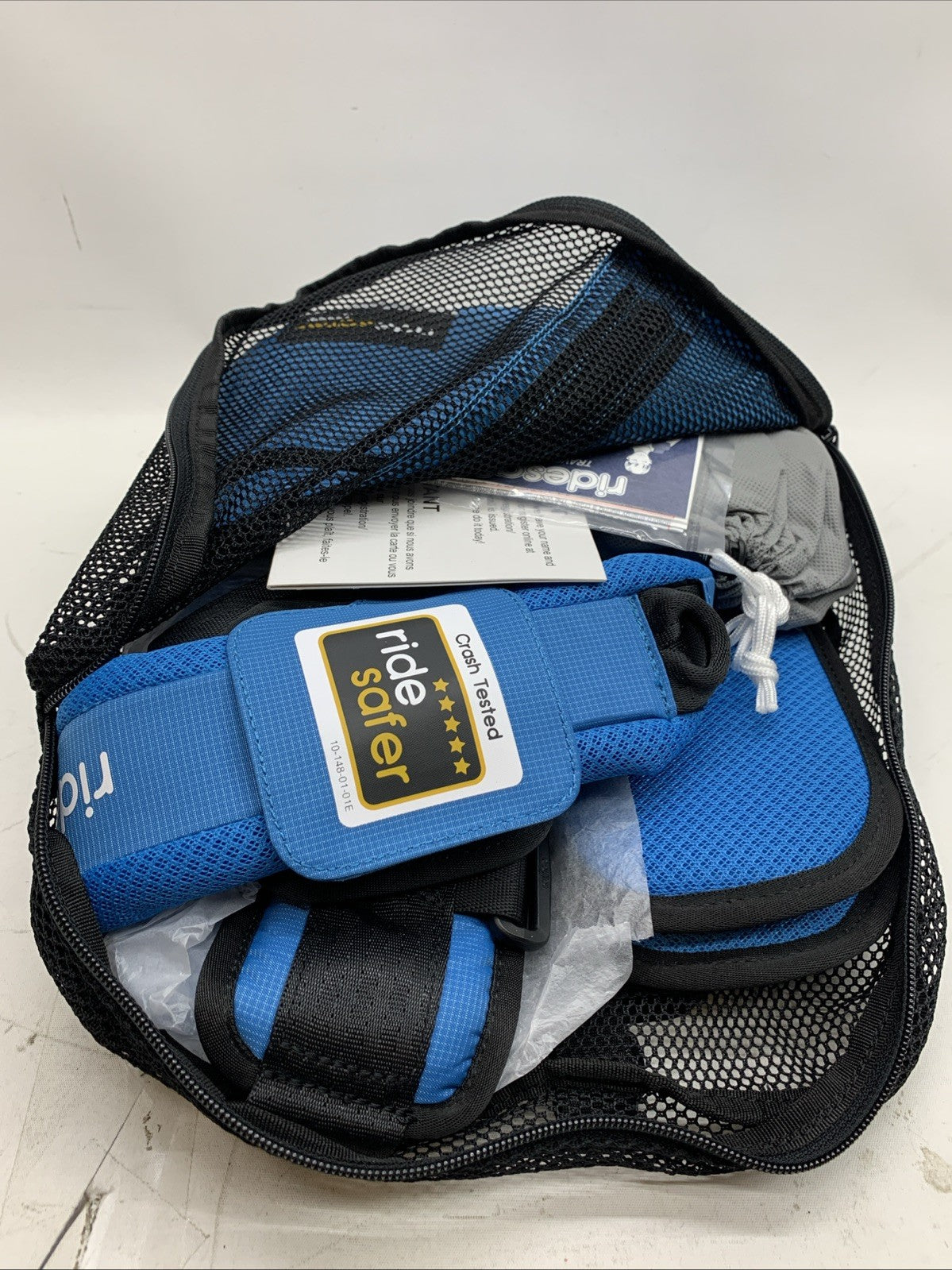 RideSafer Travel Vest JD14301BLB GEN 5 X-LARGE 80-100 lbs Blue Portable Compact
