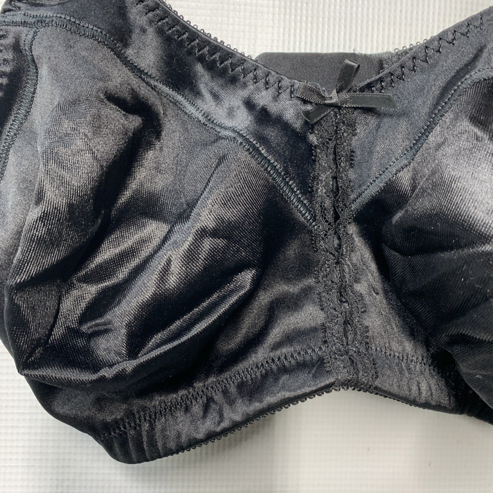 Bali Womens Double Support Wirefree Bra 36DD Black Classic Support Adjustable