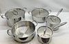 Umite Chef Stainless Steel Cookware Set, 5 Ply 14 Piece Stainless Steel Pot
