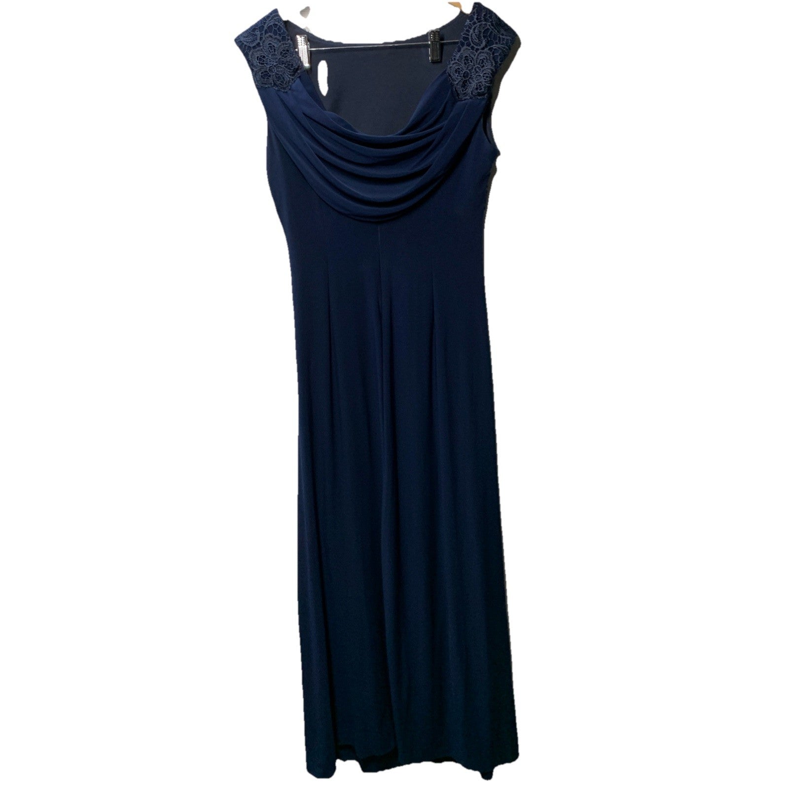 Alex Evenings Cap Sleeve Women's Waist Evening Party Long Dress Cocktail Size 10