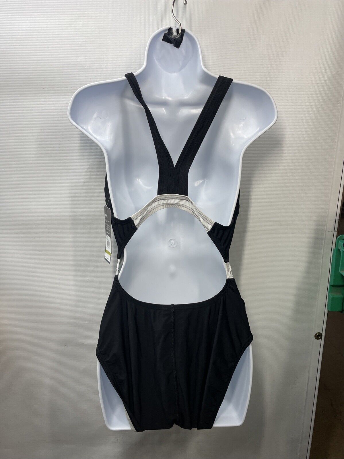 Speedo Quantum Fusion Splice Swimsuit Swimwear Onepiece for Women Black Size 14
