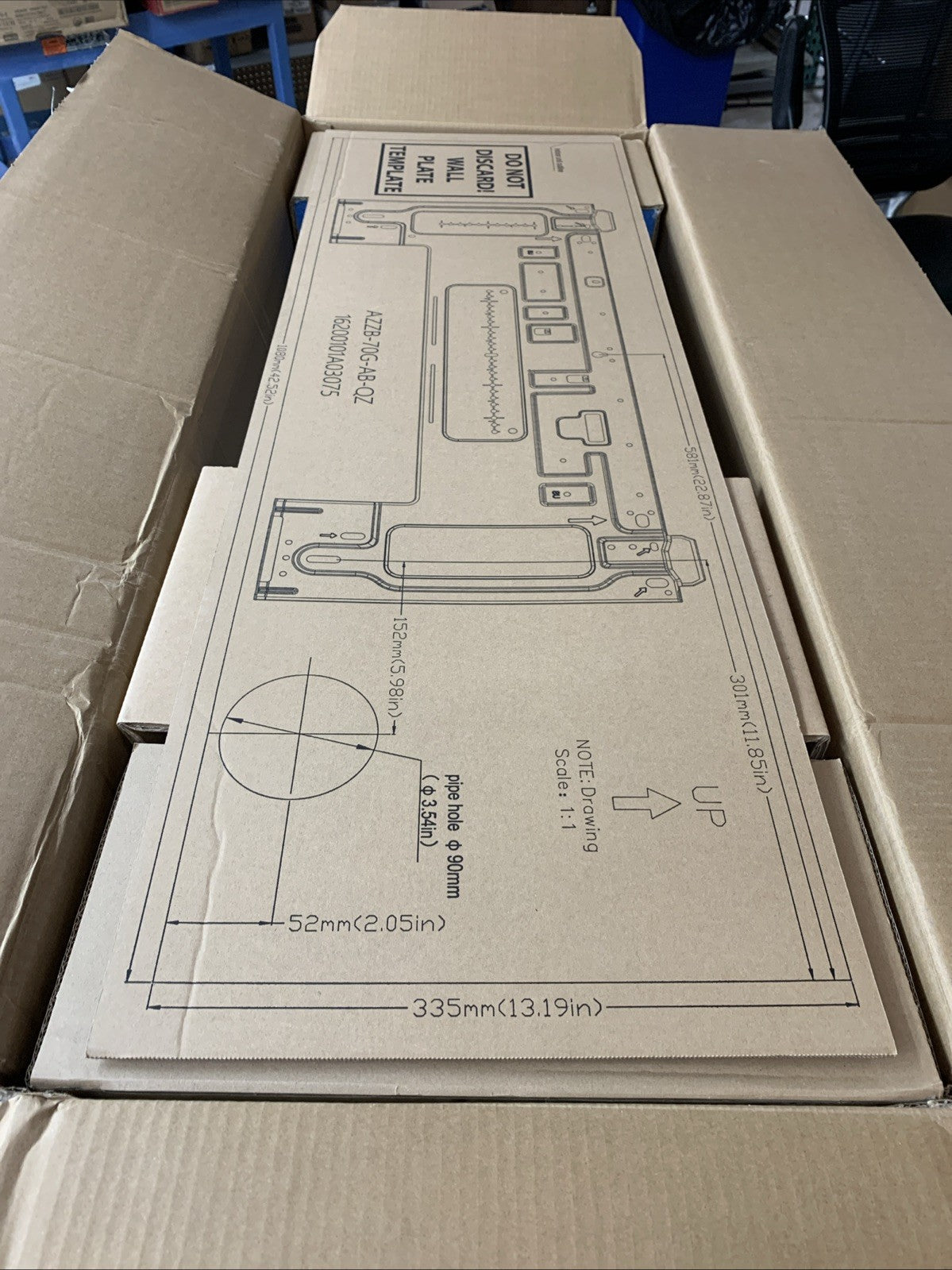 MrCool 18K 5th Generation Mini-Split Air Handler 230V DIY-18-HP-WMAH-230D25-O