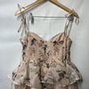 Petal & Pup Women's Kennie Midi Evening Dress Floral Elegant Sleeveless Small