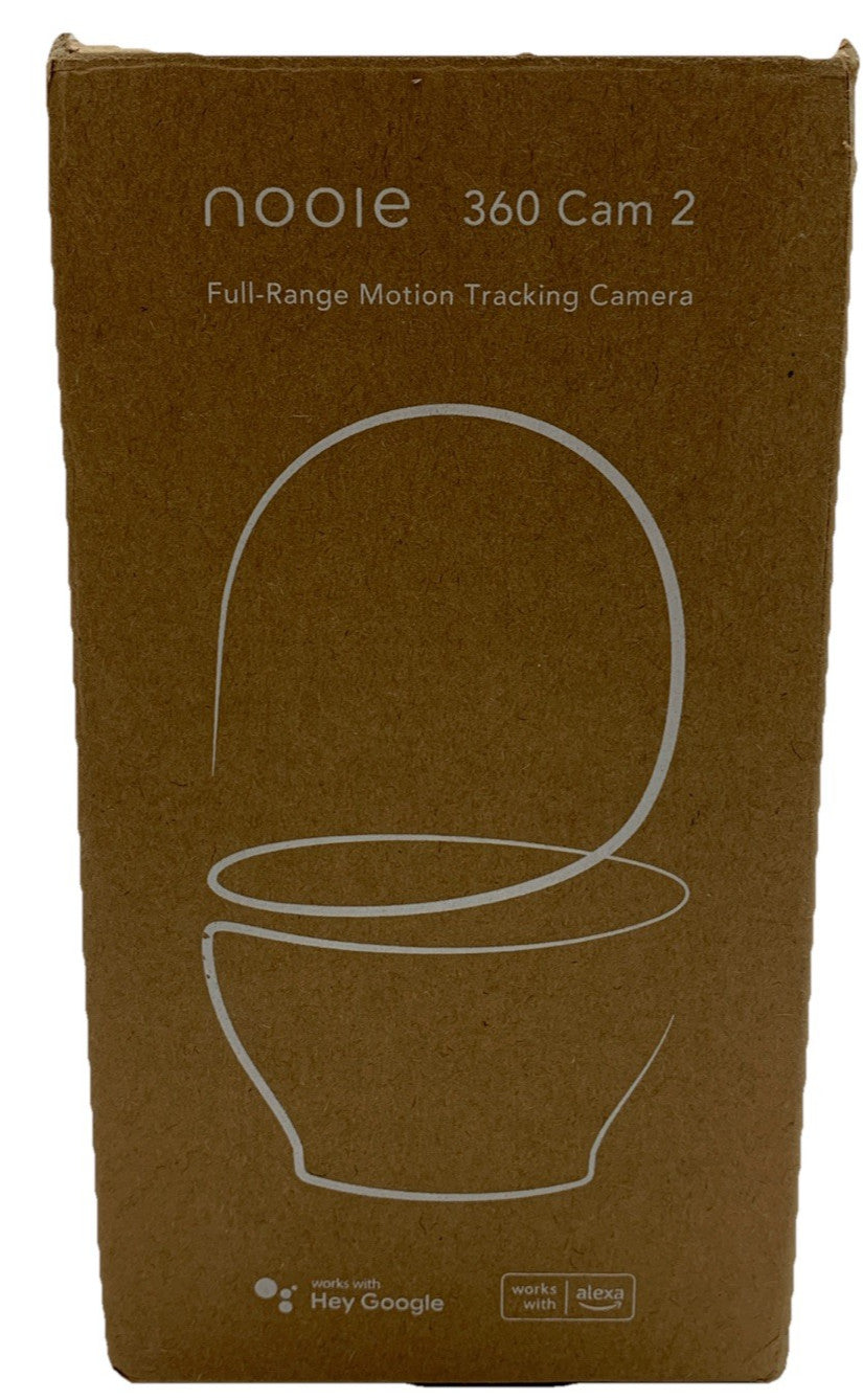 Nooie 360 Cam 2 (IPC100C) 2K HD Full-Range Motion Tracking Camera 2-way Audio