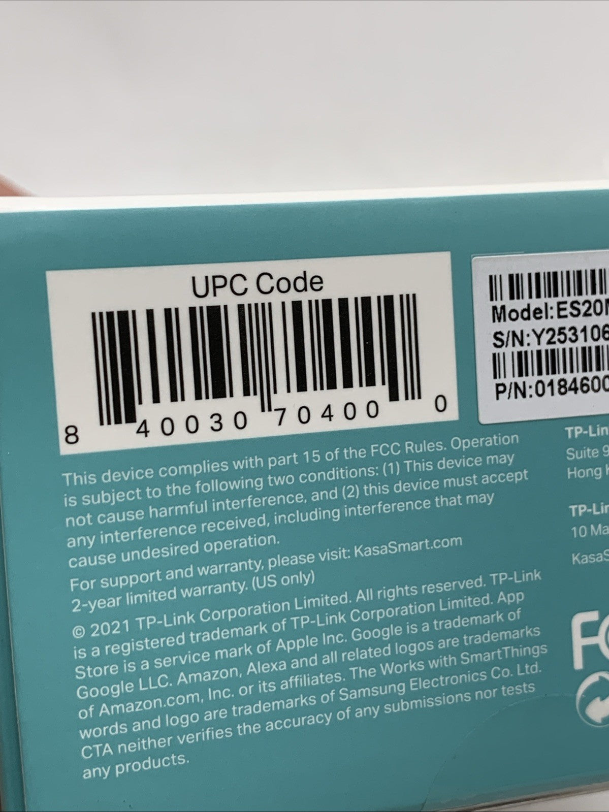 TP-Link Kasa ES20M Smart Motion Sensor Switch, Dimmer Light Switch, Single Pole