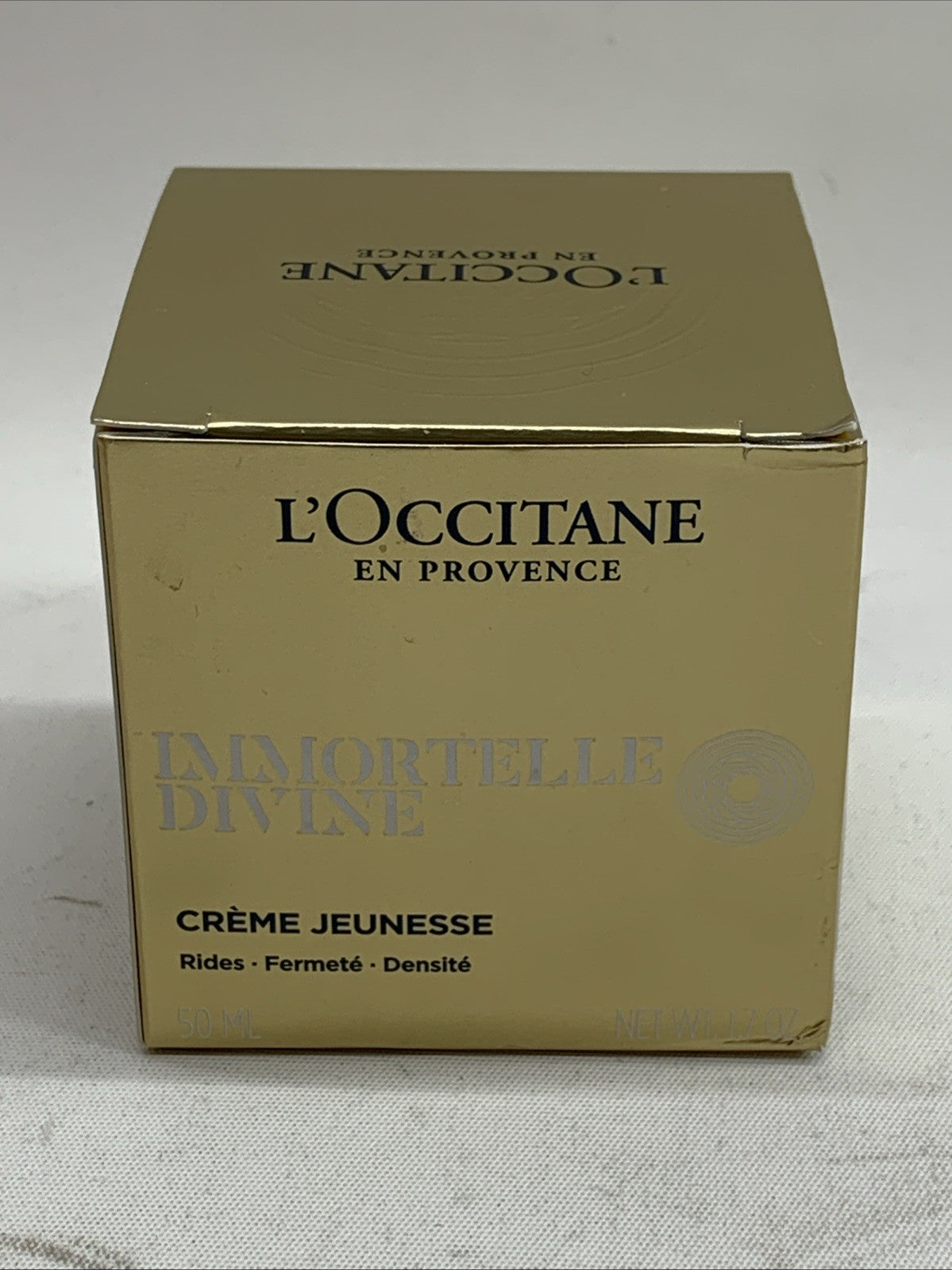 L'Occitane Immortelle Divine Cream 1.7 fl oz/50ml Facial Moisturizer Youth Cream