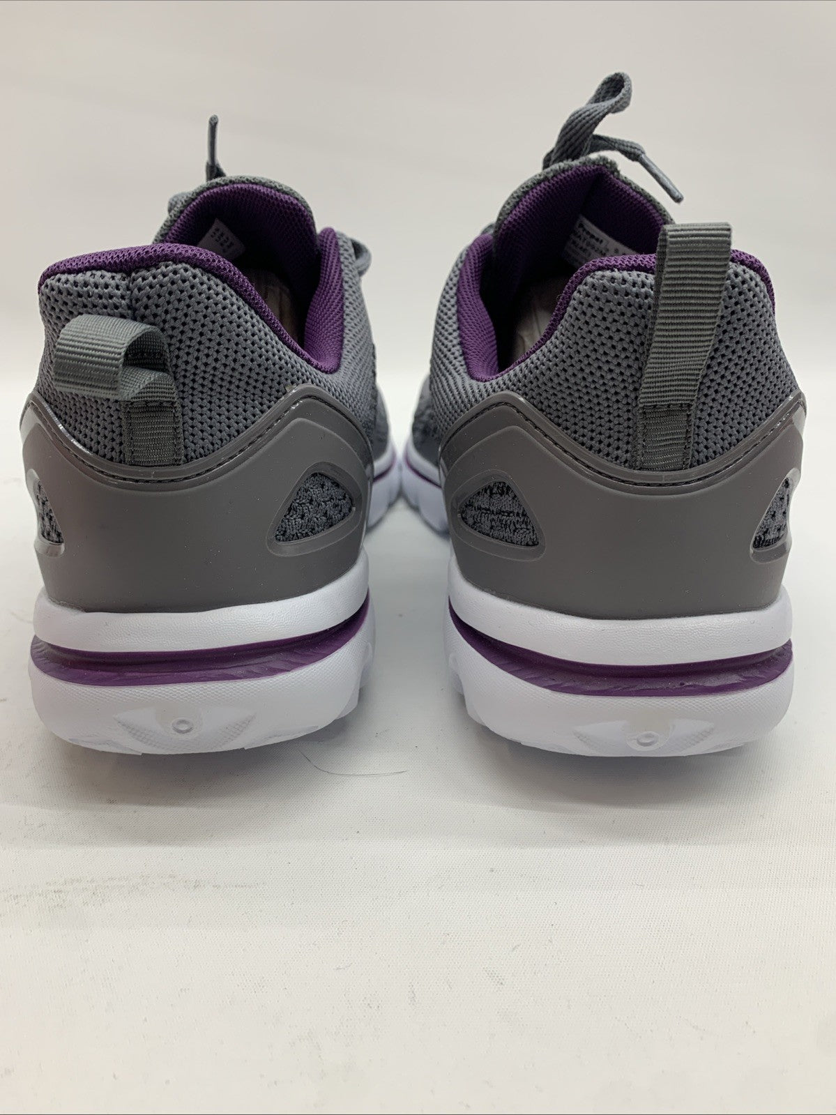 Propet Travelactiv Axial Walking Womens Grey Athletic Shoes Size 9.5 XX(4E) Lace