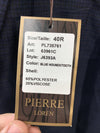 Pierre Loren Men's Black Superior 150s Suit Jacket Classic Fit 42 J6194 Size 40R