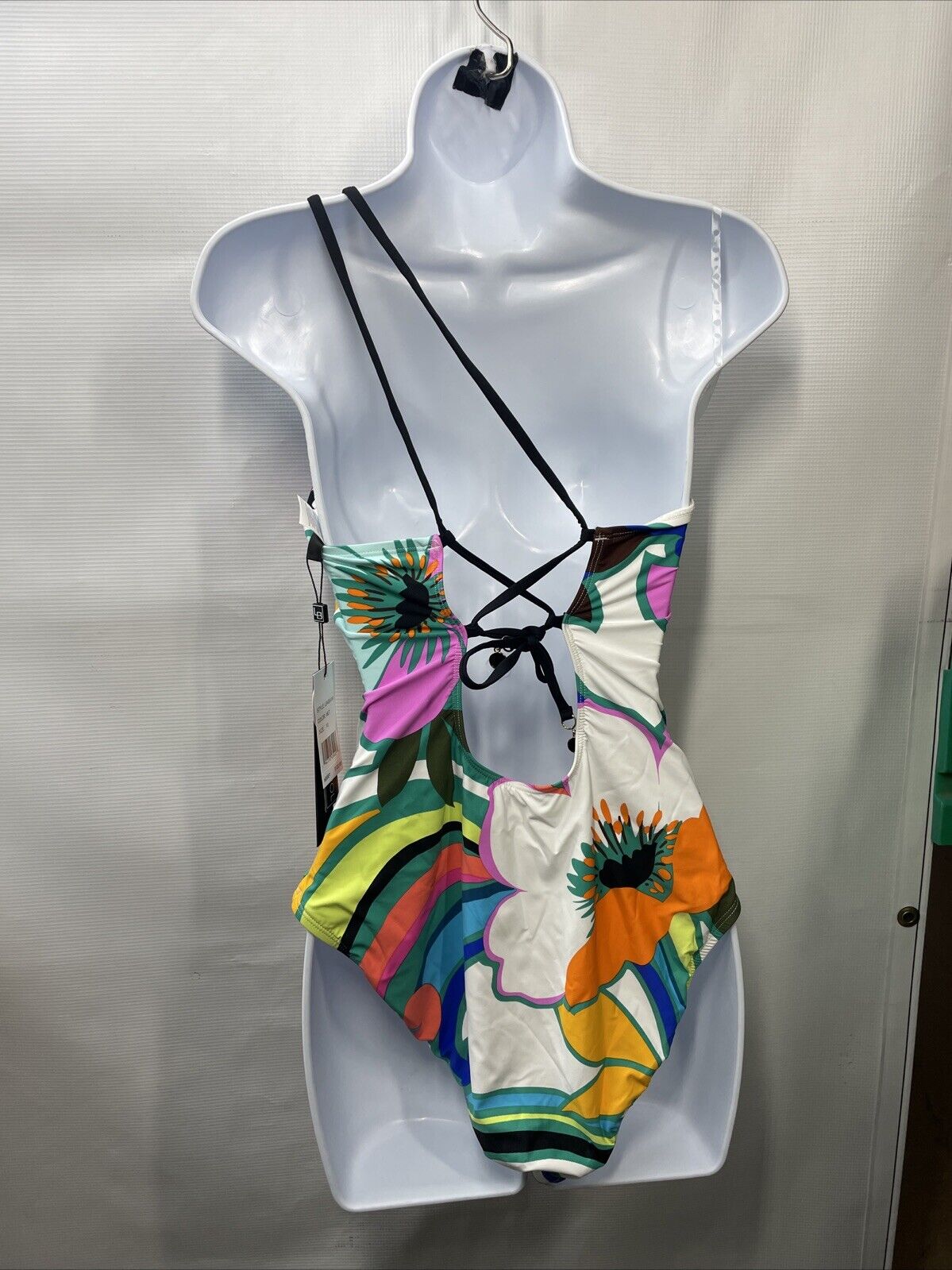 La Blanca Women's Standard Shoulder One Piece Swimsuit Size 10 Swimwear Floral