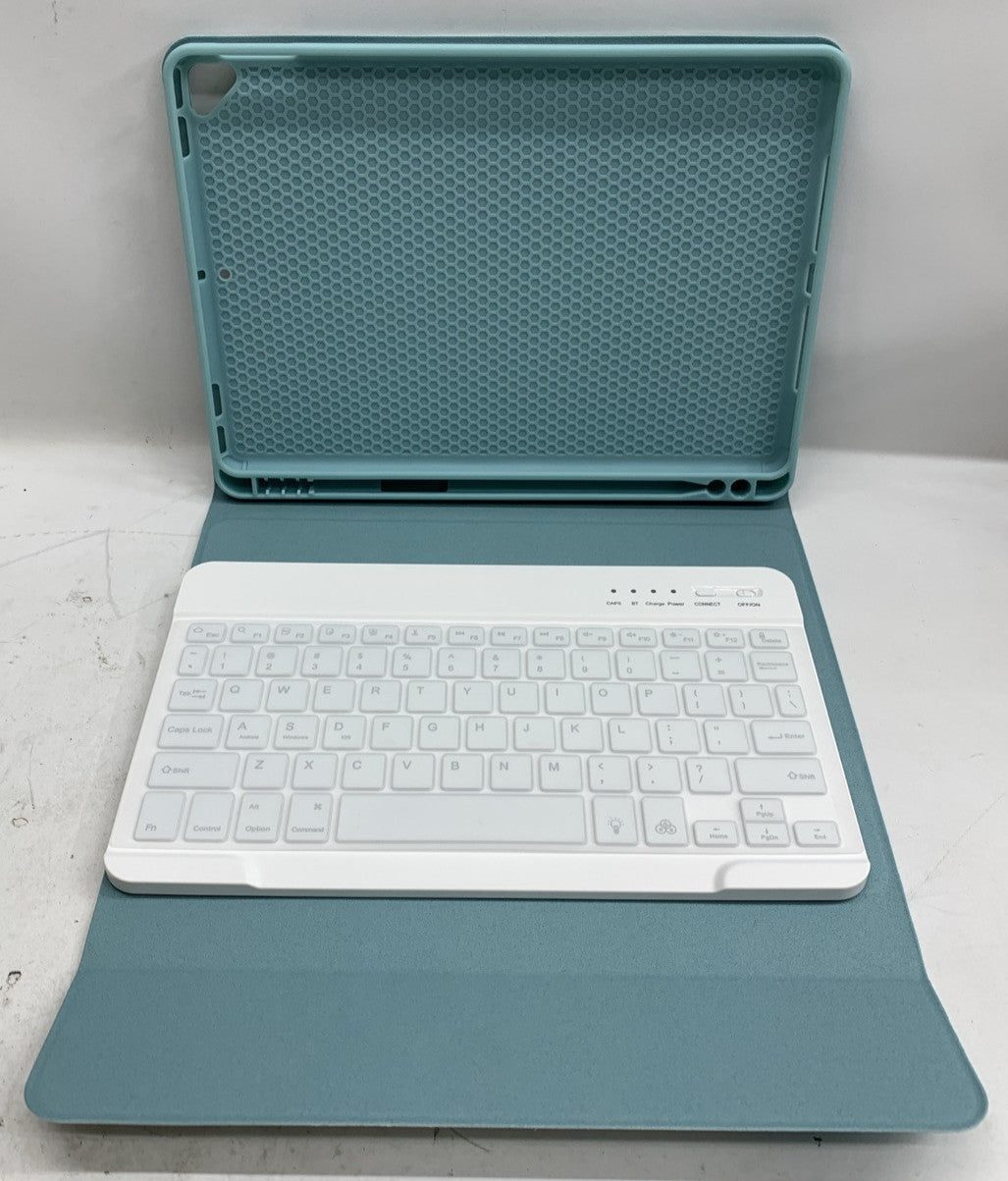 Tablet Keyboard Case for iPad 9th/8th/7th Generation 10.2inch with S Pen Holder