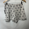 DKNY Long Sleeve Notch Shorty Sleeping PJ Set Gray Size medium with Pockets