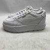PUMA Women 387212-01 Karmen Rebelle Shoe Lace-up Sneaker White Size 10.5 Low-top