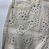 HUDSON Women's Lori Star Studded High Rise Cut Off Short Size 30 with Pockets
