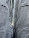 HISEA Men's Insulated Coveralls Loose Fit Canvas Jumpsuit Long Sleeve Size Large