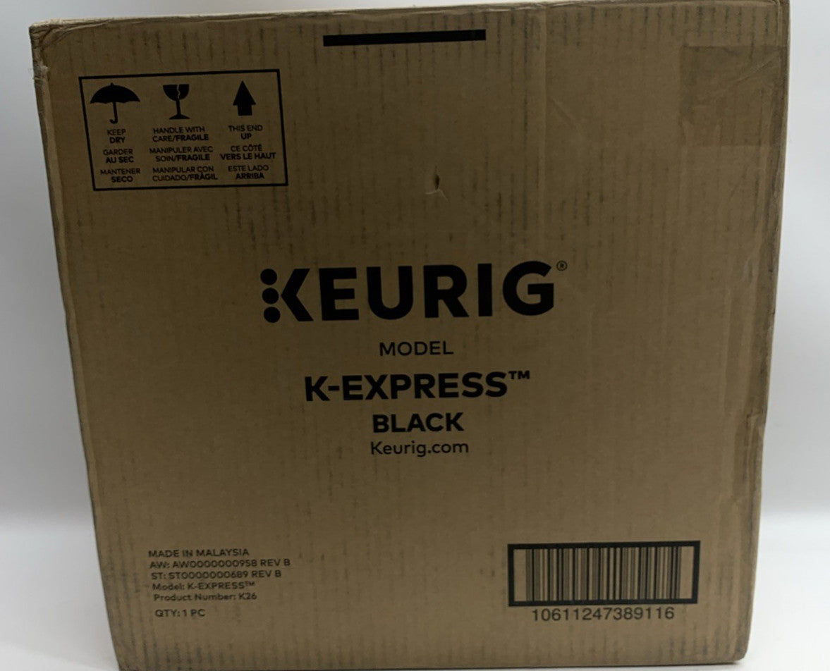 Keurig K-Express Single Serve K-Cup Pod Coffee Maker Removable Tank - Black