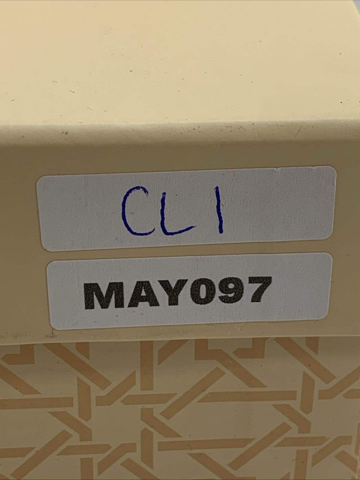 BADGLEY MISCHKA Jewel Catalina Navy Ankle Strap Block Heel Sandal JW4014 Size 11