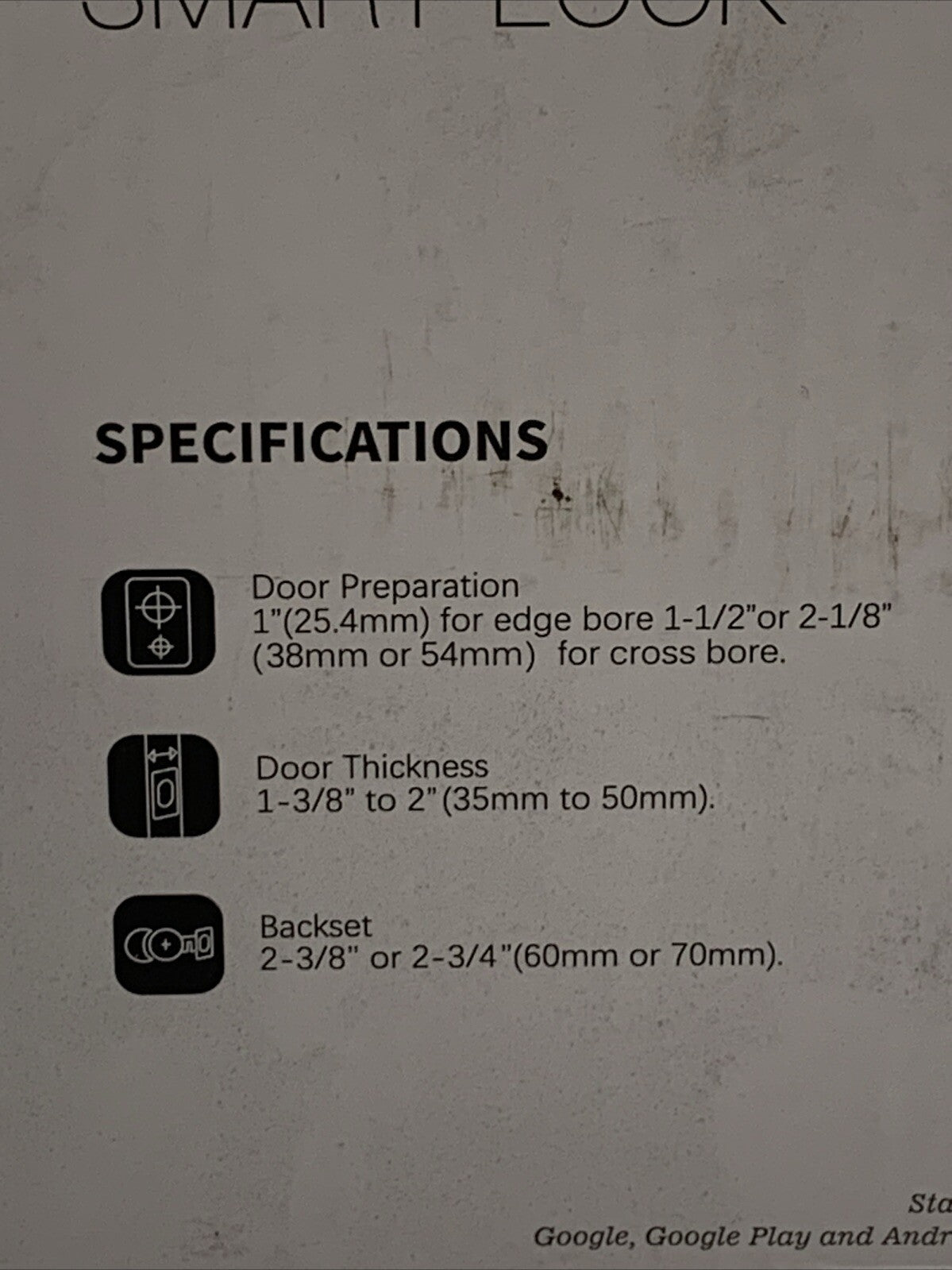 Veise VE07 Fingerprint Smart Lock Keyless Entry Deadbolt Front Door Matte Black