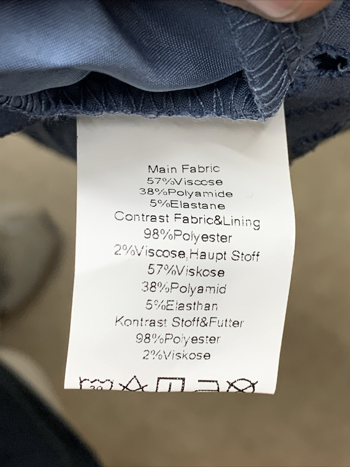 GRACE KARIN Womens Summer 3/4 Sleeve Casual Flowy Dress w/Pockets Size XL Blue