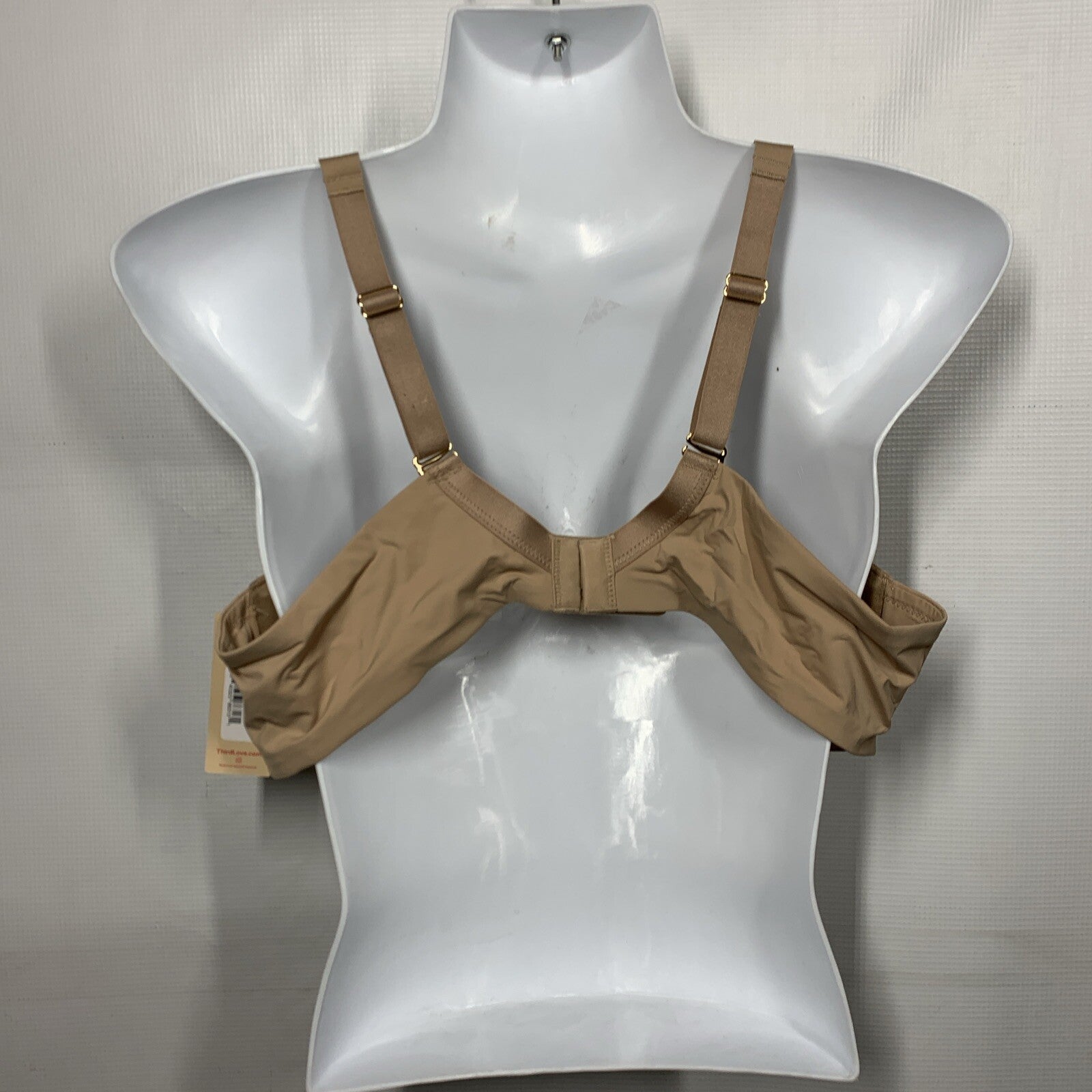 ThirdLove Classic Unlined Bra 40B Warm Taupe T-Shirt Bra Underwire Everyday Comf