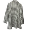 Laundry By Shelli Segal Fit and Flare Plaid Fabric Jacket (XL)