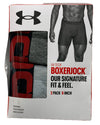 Men's Under Armour 2-Pack UA Tech 6-inch Boxerjock Boxer Briefs 5XL Fit & Feel