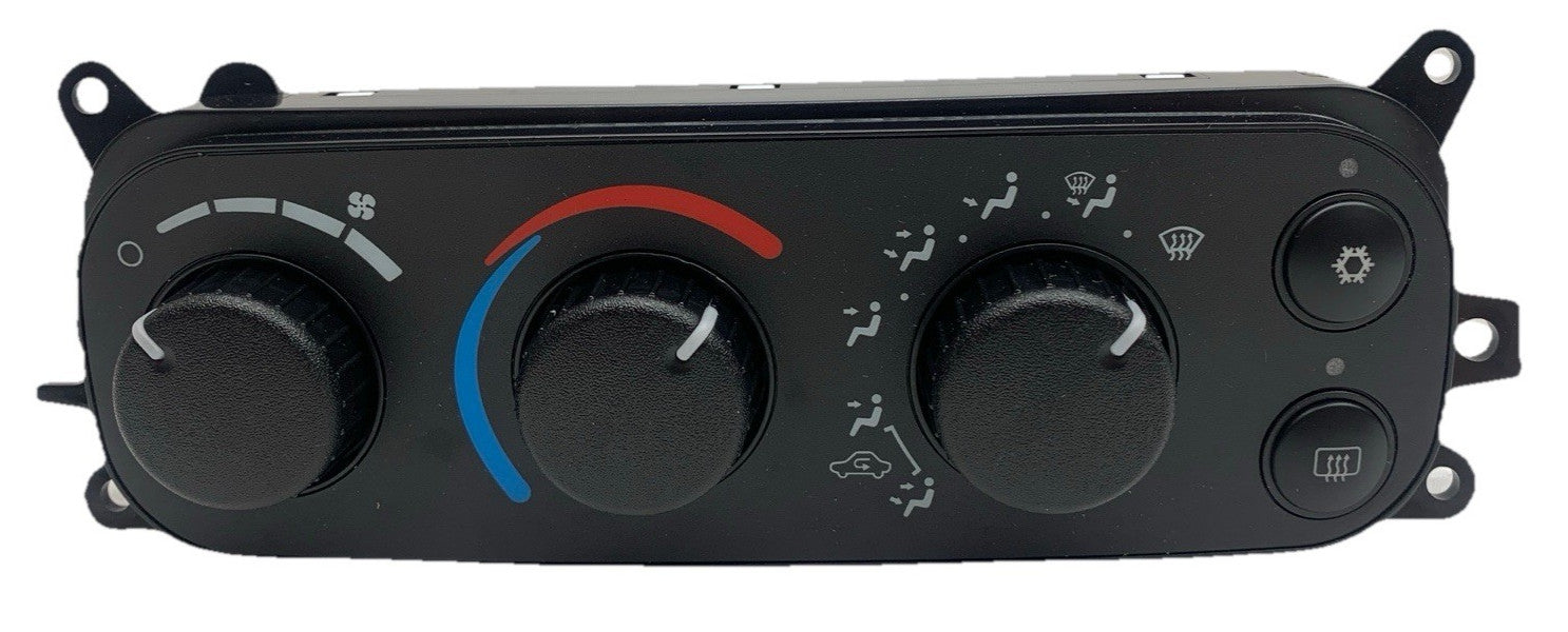 Dodge Ram and Dakota Manual AC Temperature Control Switch Panel Unit Heater