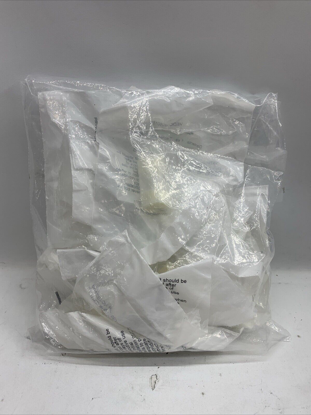 Tracheostomy Heat Moisture Exchanger HME Lightweight Clear Housing - 10 Pack